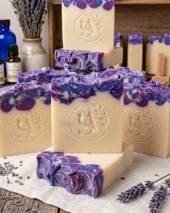 lavendar soap halo